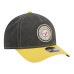 Бейсболка Pittsburgh Steelers New Era Black/Gold 9FORTY Felt A-Frame