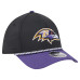 Бейсболка Baltimore Ravens Black/Purple Rope M-Crown A-Frame 39THIRTY