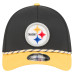 Бейсболка Pittsburgh Steelers Black/Gold Rope M-Crown A-Frame 39THIRTY