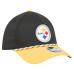 Бейсболка Pittsburgh Steelers Black/Gold Rope M-Crown A-Frame 39THIRTY