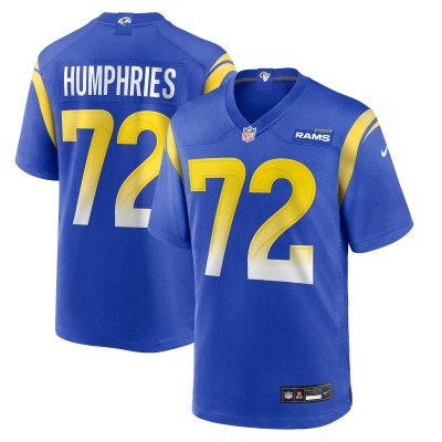 D.J. Humphries Los Angeles Rams Nike Team Game Jersey - Royal