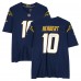 Justin Herbert Los Angeles Chargers Autographed Fanatics Authentic Nike Navy Alternate Game Jersey