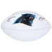 Bryce Young and Tetairoa McMillan Carolina Panthers Autographed Fanatics Authentic Franklin White Panel Football