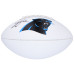 Tetairoa McMillan Carolina Panthers Autographed Fanatics Authentic Franklin White Panel Football