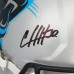 Chuba Hubbard Carolina Panthers Autographed Fanatics Authentic Riddell Speed Authentic Helmet