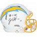 Justin Herbert Los Angeles Chargers Autographed Fanatics Authentic Riddell Speed Authentic Helmet with Bolt Up! Inscription