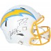 Justin Herbert & Philip Rivers Los Angeles Chargers Autographed Fanatics Authentic Riddell Speed Replica Helmet