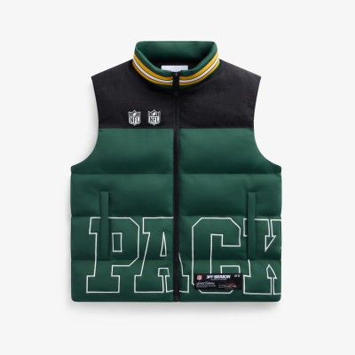 Unisex Green Bay Packers Off Season x NFL Green Team Puffer Vest