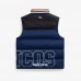 Unisex Denver Broncos Off Season x NFL Navy Team Puffer Vest