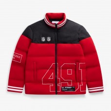 Unisex San Francisco 49ers Off Season x NFL Scarlet Team Puffer Jacket Unisex San Francisco 49ers Off Season x NFL Scarlet Team Puffer Jacket