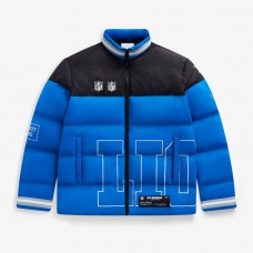 Unisex Detroit Lions Off Season x NFL Blue Team Puffer Jacket