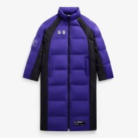 Unisex Minnesota Vikings Off Season x NFL Purple Long Team Puffer Coat