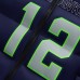 Unisex Seattle Seahawks 12 Fan Off Season x NFL College Navy Player Puffer Vest