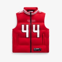 Unisex San Francisco 49ers Kyle Juszczyk Off Season x NFL Scarlet Player Puffer Vest