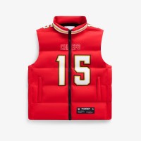 Unisex Kansas City Chiefs Patrick Mahomes Off Season x NFL Red Player Puffer Vest