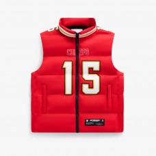 Unisex Kansas City Chiefs Patrick Mahomes Off Season x NFL Red Player Puffer Vest