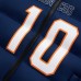 Unisex Denver Broncos Bo Nix Off Season x NFL Navy Player Puffer Vest