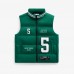 Unisex New York Jets Garrett Wilson Off Season x NFL Green Player Puffer Vest Unisex New York Jets Garrett Wilson Off Season x NFL Green Player Puffer Vest