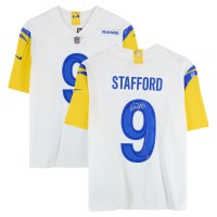 Matthew Stafford Los Angeles Rams Autographed Fanatics Authentic Nike White Vapor F.U.S.E. Limited Jersey
