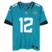 Travis Hunter Jacksonville Jaguars Autographed Fanatics Authentic Teal Nike Vapor F.U.S.E. Limited Jersey