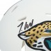 Travis Hunter Jacksonville Jaguars Autographed Fanatics Authentic Riddell 2024 Alternate Speed Mini Helmet