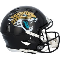Travis Hunter Jacksonville Jaguars Autographed Fanatics Authentic Riddell Speed Authentic Helmet