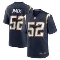 Джерси Los Angeles Chargers Khalil Mack Nike Navy Alternate Super Chargers Game Player