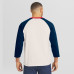 Футболка Buffalo Bills Darius Rucker Collection by Fanatics White/Navy Americana 3/4 Sleeve Raglan
