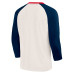 Футболка Chicago Bears Darius Rucker Collection by Fanatics White/Navy Americana 3/4 Sleeve Raglan