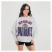 Женская New England Patriots Gameday Couture Ash Fierce Focus Premium Oversized Fleece Pullover Sweatshirt