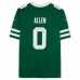 Braelon Allen New York Jets Autographed Fanatics Authentic Green Nike Vapor F.U.S.E. Limited Jersey