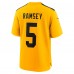 Pittsburgh Steelers Jalen Ramsey Nike Gold Alternate 1933 Throwback Game Jersey