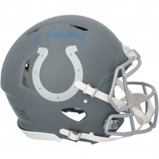 Adonai Mitchell Indianapolis Colts Autographed Fanatics Authentic Riddell Slate Speed Authentic Helmet