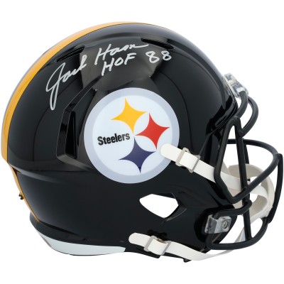 Jack Ham Pittsburgh Steelers Autographed Fanatics Authentic Riddell Speed Replica Helmet with HOF 88 Inscription