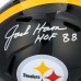 Jack Ham Pittsburgh Steelers Autographed Fanatics Authentic Riddell Speed Replica Helmet with HOF 88 Inscription