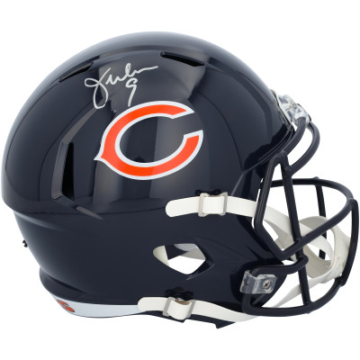 Jim McMahon Chicago Bears Autographed Fanatics Authentic Riddell Speed Replica Helmet
