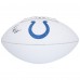 Tyler Warren Indianapolis Colts Autographed Fanatics Authentic Franklin White Panel Football