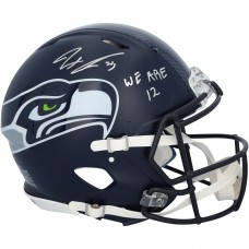 Jaxon Smith-Njigba Seattle Seahawks Autographed Fanatics Authentic Riddell Speed Authentic Helmet with We Are 12 Inscription