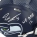 Jaxon Smith-Njigba Seattle Seahawks Autographed Fanatics Authentic Riddell Speed Authentic Helmet with We Are 12 Inscription