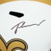 Tyler Shough New Orleans Saints Autographed Fanatics Authentic Riddell Lunar Eclipse Speed Replica Helmet
