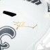 Tyler Shough New Orleans Saints Autographed Fanatics Authentic Riddell 2024 Salute To Service Speed Replica Helmet