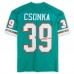 Larry Csonka Miami Dolphins Autographed Fanatics Authentic Aqua Mitchell & Ness Authentic Jersey