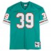 Larry Csonka Miami Dolphins Autographed Fanatics Authentic Aqua Mitchell & Ness Authentic Jersey