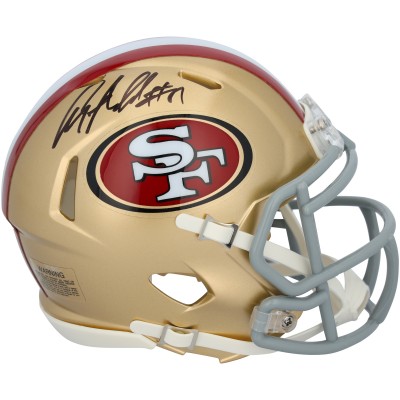 Anquan Boldin San Francisco 49ers Autographed Fanatics Authentic Riddell Speed Mini Helmet