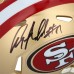 Anquan Boldin San Francisco 49ers Autographed Fanatics Authentic Riddell Speed Mini Helmet