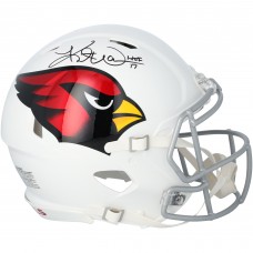 Kurt Warner Arizona Cardinals Autographed Fanatics Authentic Riddell Speed Authentic Helmet with HOF 17 Inscription