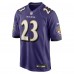 Игровая джерси Baltimore Ravens Jaire Alexander Nike Purple Team Game