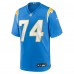 Los Angeles Chargers Ryan Nelson Nike Powder Blue Team Game Jersey