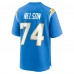 Los Angeles Chargers Ryan Nelson Nike Powder Blue Team Game Jersey