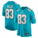Игровая джерси Miami Dolphins Darren Waller Nike Aqua Team Game